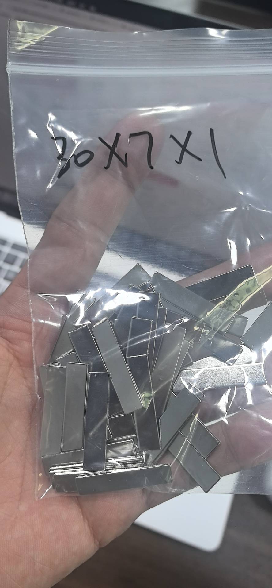 安心载流引出片30×7×1mm黄铜可镀锡/镀镍SMT贴片铜片贴片导电件编带现货可定制