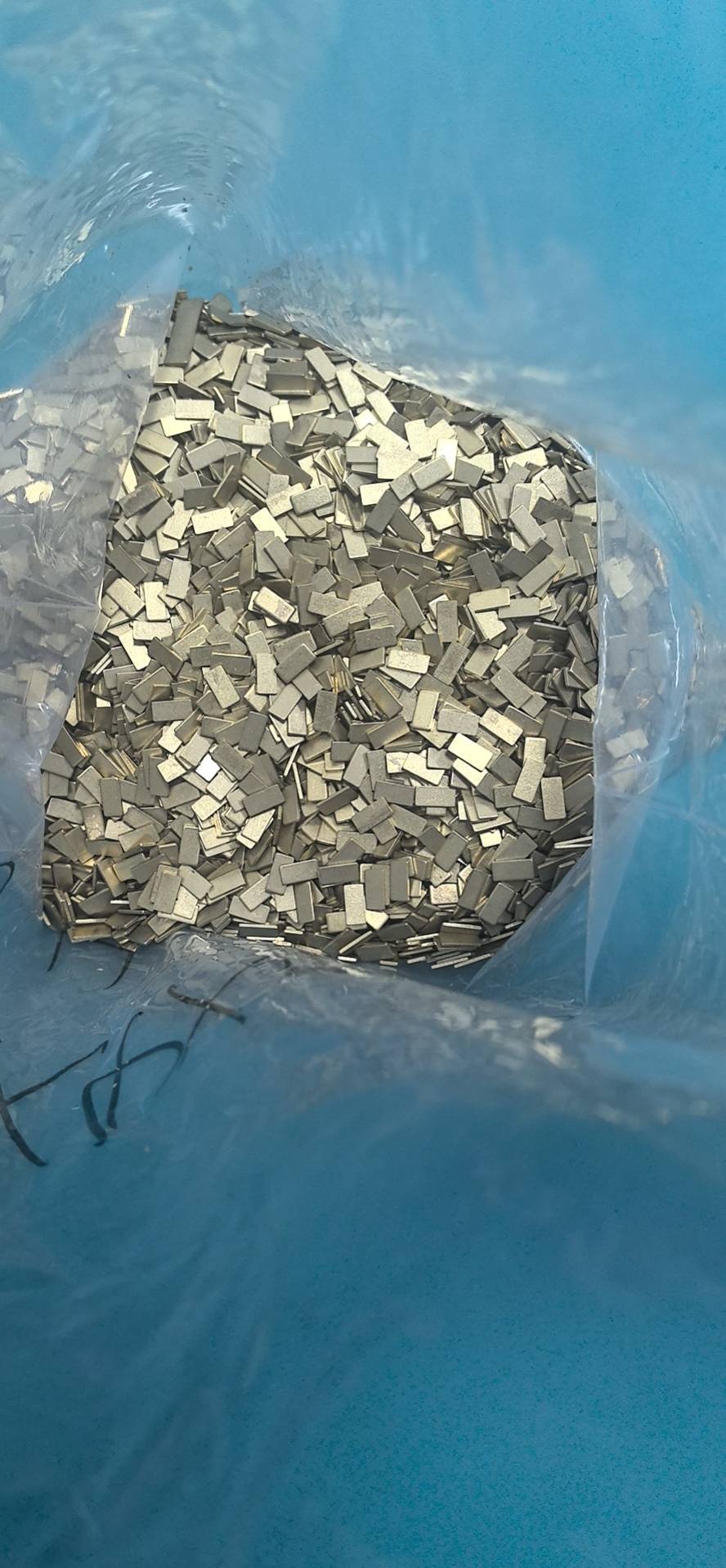 安心载流黄铜可镀锡/镀镍引出片8×4×0.8mm电池连接片铜连接片支持来图定制