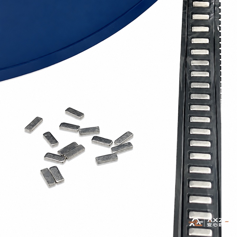 AXZL 紫铜镀雾锡 30×3×2mm SMT贴片铜片 汇流条 载流片