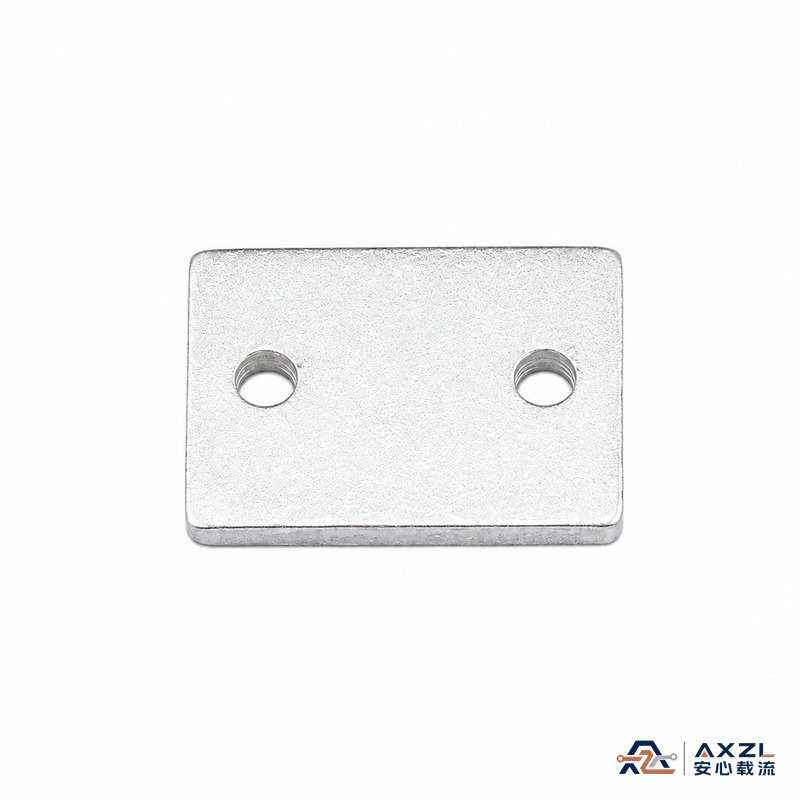 AXZL 紫铜镀锡 5.5×4.3×0.5mm SMT贴片铜片 汇流条 载流片